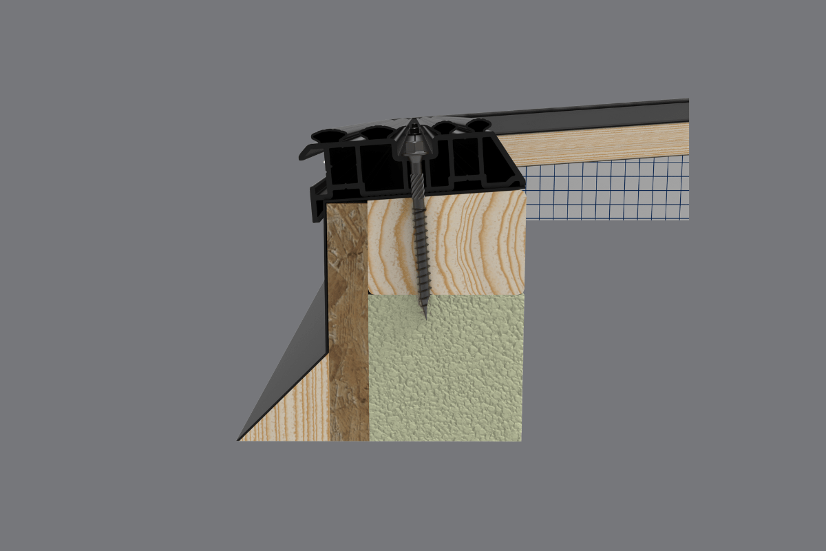Stratus Flat Skylight kerb detail diagram